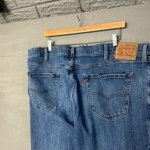 Levi Strauss Co 541 Athletic Fit Jeans Mens W46 L32 Blue Denim Stretch
